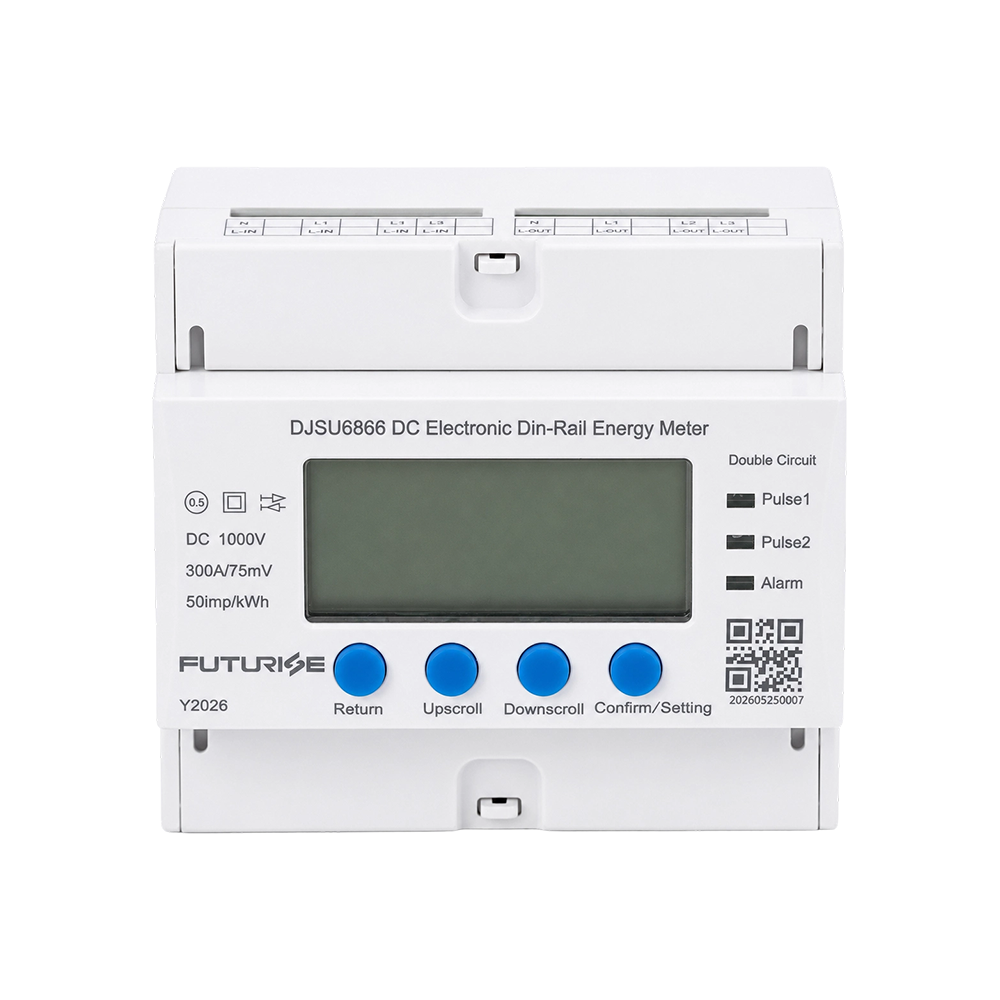 FUTURISE QZM11 DC Din Rail Mounted Single Phase Electronic Power Energy Meter