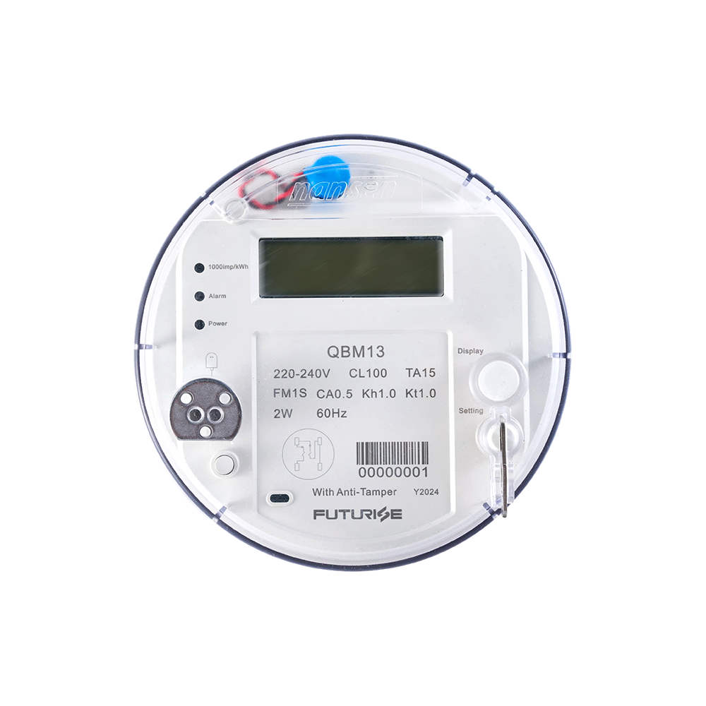 FUTURISE QBM13  CE Certified ANSI Single Phase Socket Digital Display Energy Meter