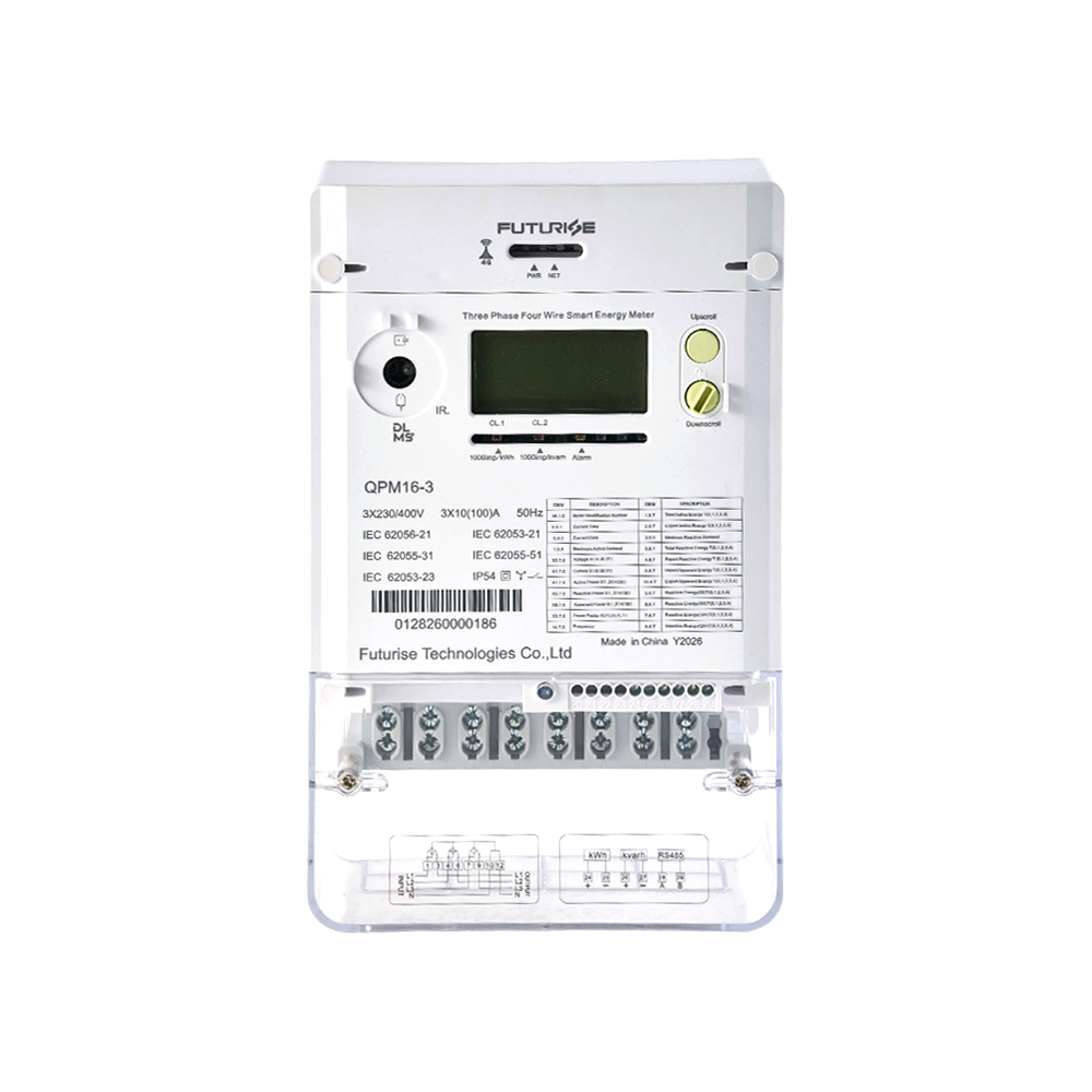 FUTURISE QSM31-1 Three Phase Multi Function Smart Electricity Meter 
